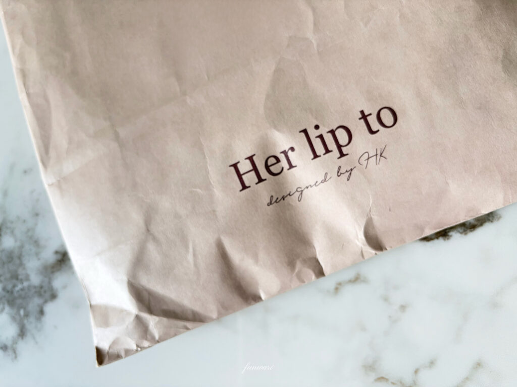 Her lip to ネコポス