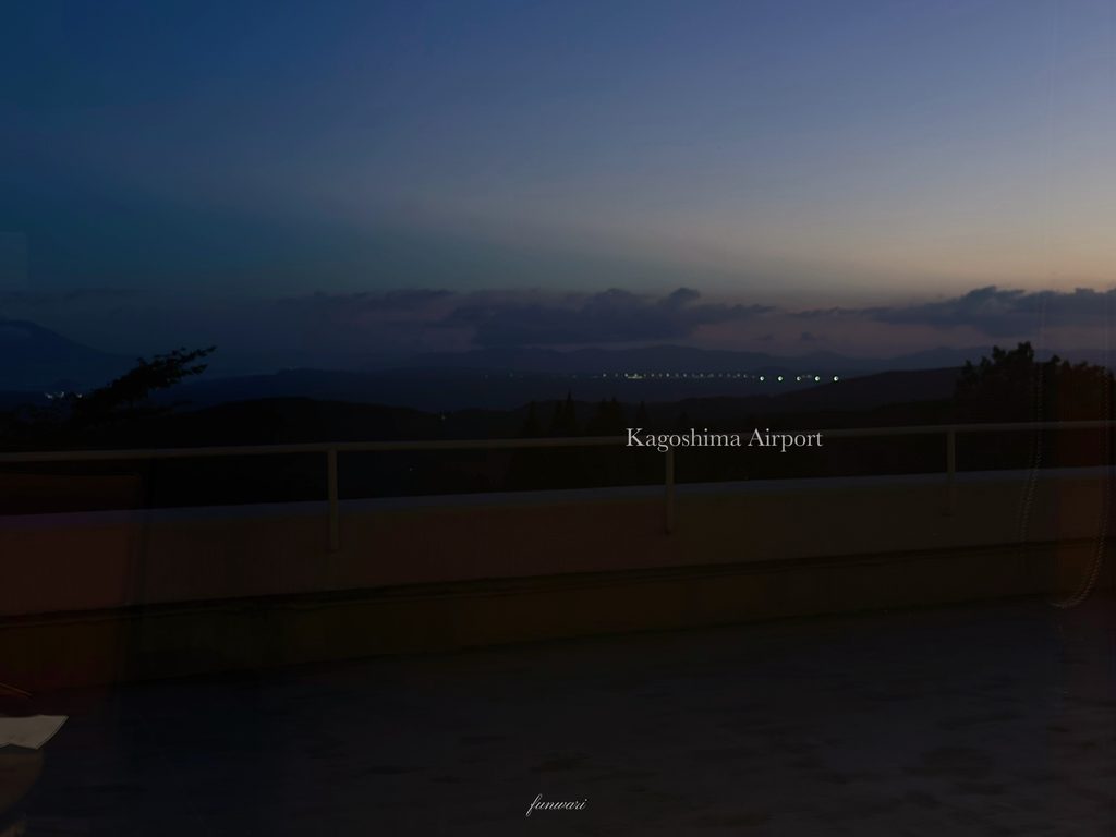レストランからの夜景